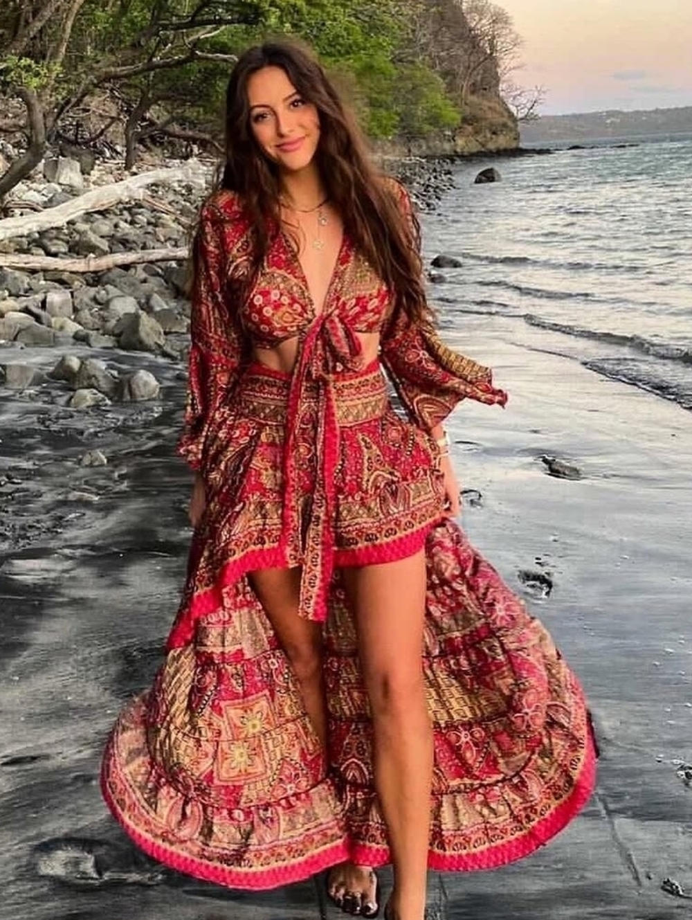 Robin Bohemian Shirt & Skirt